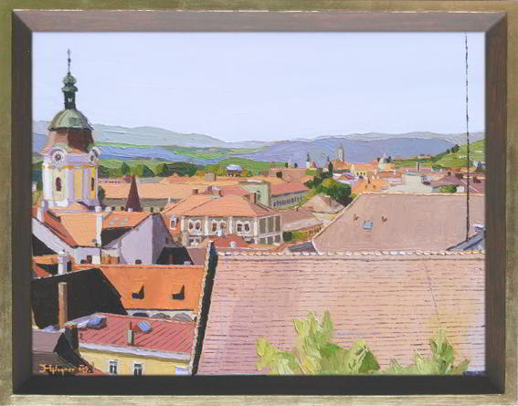 Krems mit Blick Richtung Stein